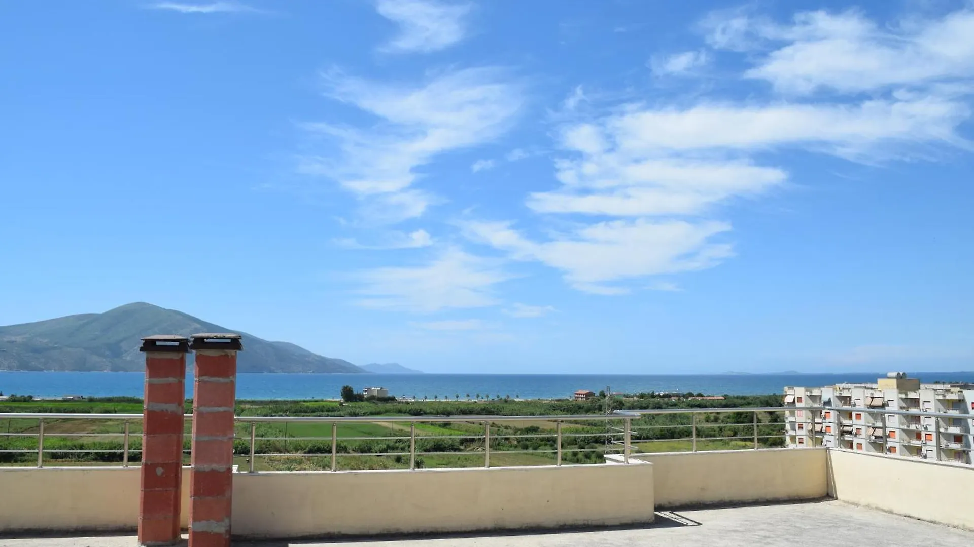 360 Degree Sea & Mountain Panorama View Apartments With Grand Terrace Orikum